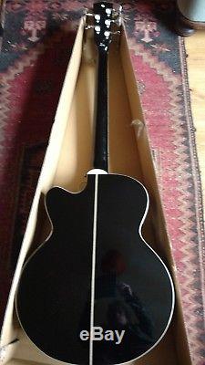 NEW 5 String Electro Acoustic Bass Guitar with built in tuner black