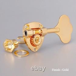NEW Gotoh GB11W L4+R1 Bass Tuners Tuning Keys 201 with Hardware 4x1 GOLD
