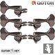 NEW Gotoh GB350 RES-O-LITE Aluminum Bass 5-String Tuners L2+R3 Set COSMO BLACK