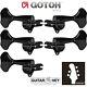 NEW Gotoh GB350 RES-O-LITE Aluminum Bass 5-String Tuning Keys L2+R3 Set BLACK