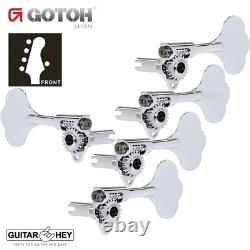 NEW Gotoh GBU510C-9 Compact Bass 5-String L4+R1 Tuners Clover Key 4x1 CHROME