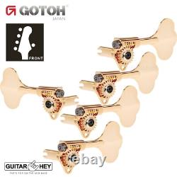NEW Gotoh GBU510C-9 Compact Bass 5-String L4+R1 Tuners Clover Key 4x1 GOLD
