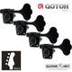 NEW Gotoh Res-O-Lite GB528 Vintage Style Bass 4-in-Line Set Lightweight BLACK
