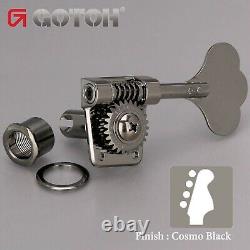 NEW Gotoh Res-O-Lite GB528 Vintage Style Bass 4-in-Line Set Lightweight COSMO BK