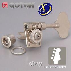 NEW Gotoh Res-O-Lite GB528 Vintage Style Bass 4-in-Line Set Lightweight X-NICKEL