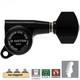 NEW Gotoh SG381-07 MGTB 6 In-Line Non-Staggered Locking Tuners BLACK