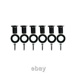 NEW Gotoh SG381-07 MGTB 6 In-Line Non-Staggered Locking Tuners BLACK