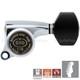 NEW Gotoh SGS510Z-B07 MGT 6 in line Locking Tuners Set 181 Gear Ratio CHROME
