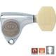 NEW Gotoh SGV510Z-M07 Tuners L3+R3 Guitar Tuning Keys 121 Ratio, 3x3 CHROME