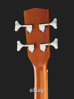 NEW Single Cutaway Electro Acoustic Bass Guitar with tuner