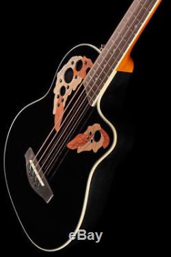 NEW Single Cutaway Electro Acoustic Bass Guitar with tuner