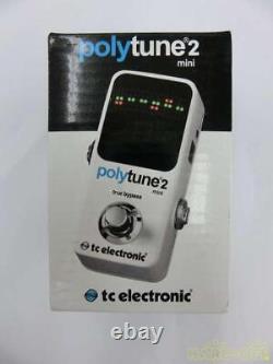 NEW & UNUSED TC Electronic Polytune 2 Mini Noir Tuner Guitar Effects Pedal