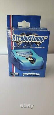 NOS Peterson StroboStomp VS-S Guitar Bass Pedal Tuner Virtual Strobe Active DI