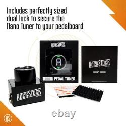 Nano Electric Guitar Tuner Pedal Compact Chromatic Tuner Foot Pedal Fits on