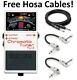 New Boss TU-3 Chromatic Guitar Pedal Tuner FREE Hosa Cables