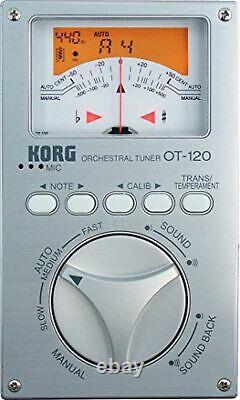 New KORG Chromatic Tuner for Orchestra OT-120 F/S from Japan