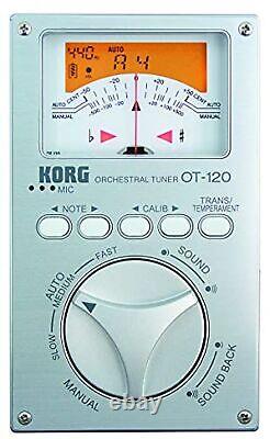 New KORG OT-120 Chromatic Tuner for Orchestra band free shipping