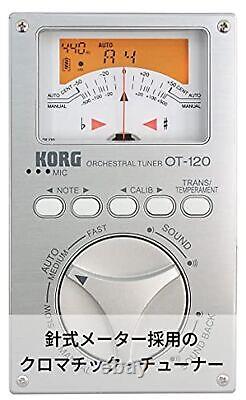 New KORG OT-120 Chromatic Tuner for Orchestra band free shipping