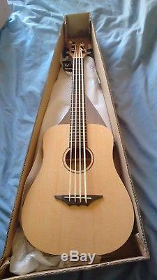 New Left Handed Ukulele Bass Electro/acoustic With Built In Tuner + Pickup