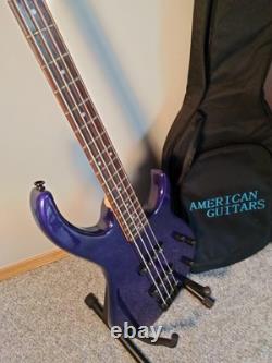 New Peavey Purple Bass Guitar-only One! Comes With A Nice Padded Gig Bag
