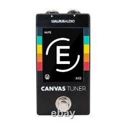 New Walrus Audio Canvas Tuner Guitar Effects Pedal