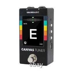 New Walrus Audio Canvas Tuner Guitar Effects Pedal