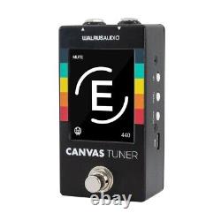 New Walrus Audio Canvas Tuner Guitar Effects Pedal