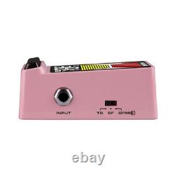 Nux Newx Ntu-3 Pink Flow Tune Mkii Guitar Tuner Bass Pedal