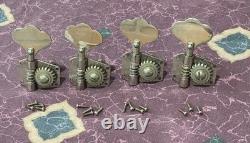 Original Vintage 1964 Epiphone Newpoer Bass Batwing Tuners (4)