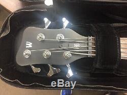 P-Nut 1st Edition Signature Warwick Bass With COA, Rockbag, Tuner, And Metronome