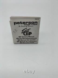 PETERSON STROBO CLIP Clip Tuner