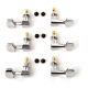 PRS Paul Reed Smith S2 Locking Guitar Tuners, Set of Six, Chrome