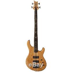 Paul Reed Smith PRS SE Kingfisher Bass Guitar Natural w Gig Bag, Stand, Tuner