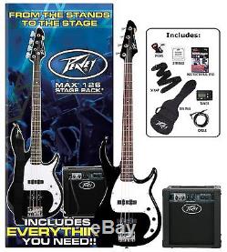 Peavey MAX BASS PACK BLK 120US With Digital Tuner & Max 126 Practice Amp 3569020