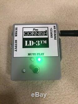 Pete Cornish LD-3 LD3 Line Driver Buffer Tuner Feed Mute guitar FX effect pedal