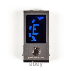 Peterson STROBOSTOMP MINI Stompbox Strobe Tuner Pedal Guitar Bass