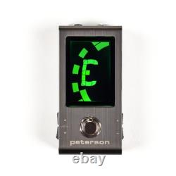 Peterson STROBOSTOMP MINI Stompbox Strobe Tuner Pedal Guitar Bass