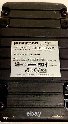 Peterson Strobe Classic Ssd-1 tuner Di guitar pedal