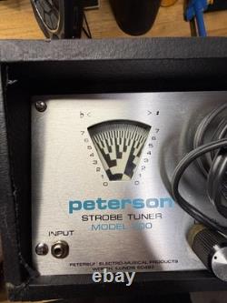 Peterson Strobe Tuner Model 400 (Untested)