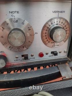 Peterson Strobe Tuner Model 400 Vintage with Microphone Free Ship