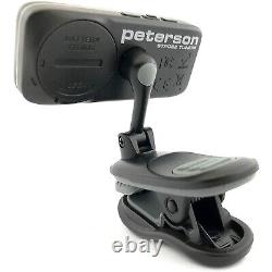 Peterson StroboClip HD Clip-On Tuner Bundle with Peterson 171527 Protective C