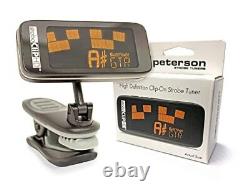 Peterson StroboClip HD Clip-On Tuner Guitar, Bass, Violin, Ukulele, Harp, Bras