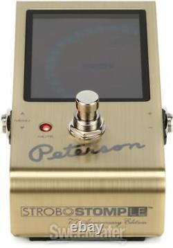 Peterson StroboStomp LE Pedal Tuner 75th Anniversary Edition