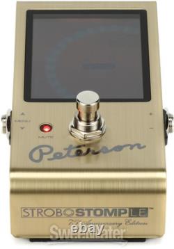Peterson StroboStomp LE Pedal Tuner 75th Anniversary Edition