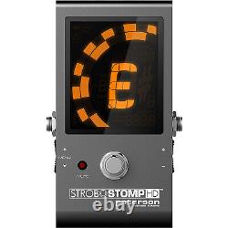 Peterson Tuners StroboStomp HD Compact Pedal Strobe Guitar and Bass Tuner
