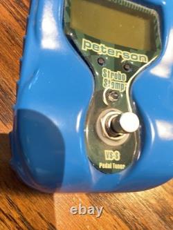 Peterson VS-S Strobostomp Active DI Tuner Guitar Pedal