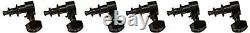 Ping P2659 6-In-Line Screwless Mount Geared Tuners, Black