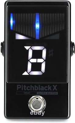 Pitchblack X Chromatic Guitar Pedal Tuner With Four Display Modes and High Visibil