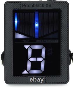 Pitchblack XS Compact Chromatic Guitar Pedal Tuner with Four Display Modes and