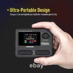 Pocket Master-Portable Multi Effects Pedal, 100+ Built-in Guitar/Bass/Acousti